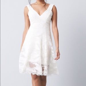 Fit & Flare Illusion Dress